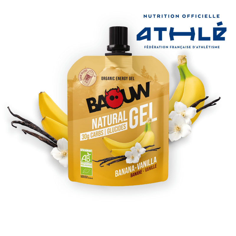 Energiageeli BAOUW BIO Banaani-Vanilja (85g)