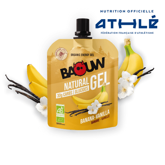 Energiageeli BAOUW BIO Banaani-Vanilja (85g)