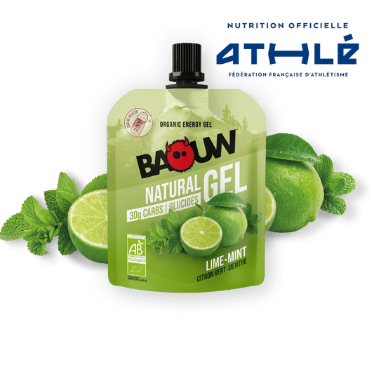 Ενεργειακό Gel BAOUW BIO Lime/Μέντα (85g)