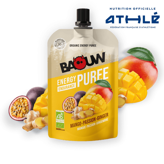 BAOUW Bio -energiasose Mango/Passion/Inkivääri (90g)