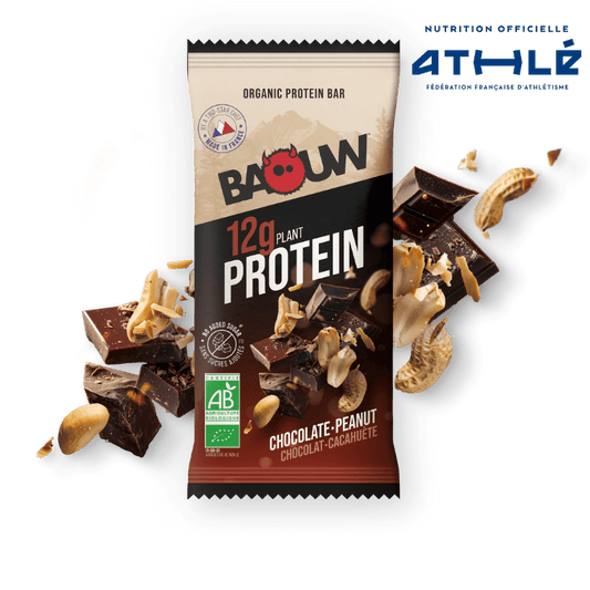 BAOUW BIO EXTRA Chocolate/Peanut Protein Bar (50g)