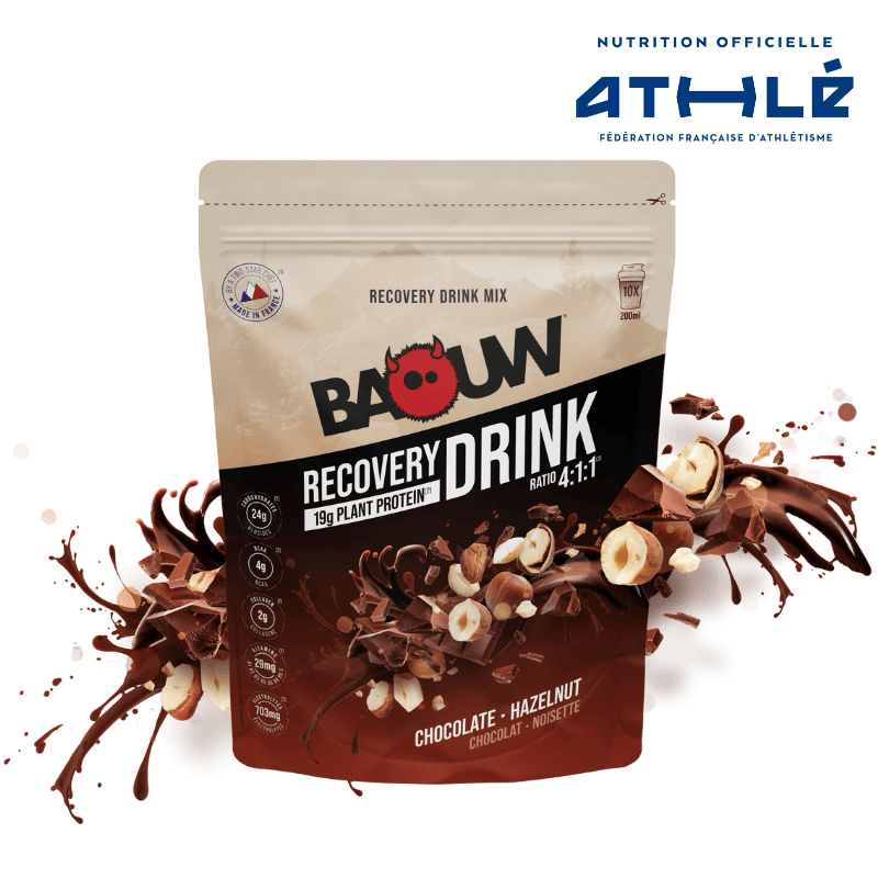 Hersteldrank BAOUW RECOVERY (500g) Chocolade Hazelnoot