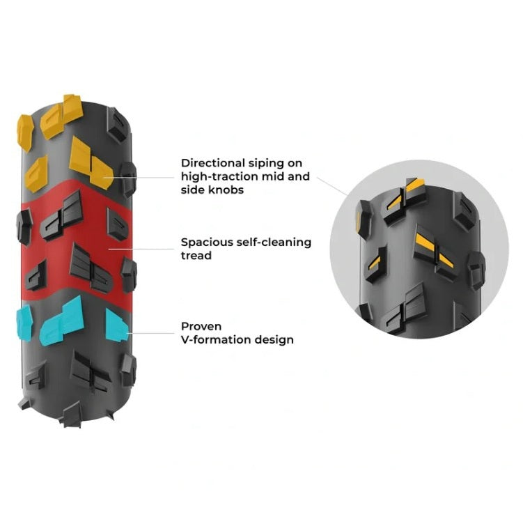 Ελαστικό VITTORIA TERRENO T90 MUD Gravel Endurance 700x45c Tubeless Ready Μαλακό Μαύρο