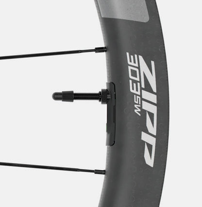 Ζεύγος τροχών ZIPP 303 SW για ελαστικά χωρίς σαμπρέλα (Center Lock)