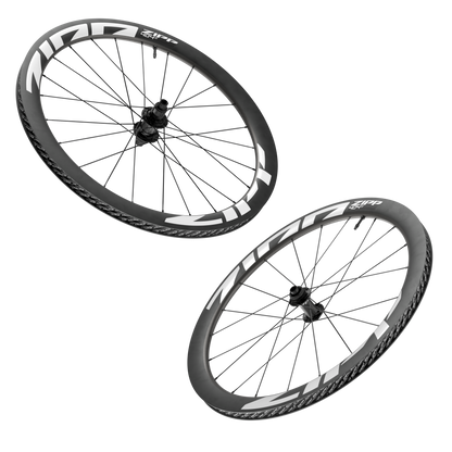 ZIPP 404 S A1 Tubeless Ready ratų pora (Center Lock) juoda/balta