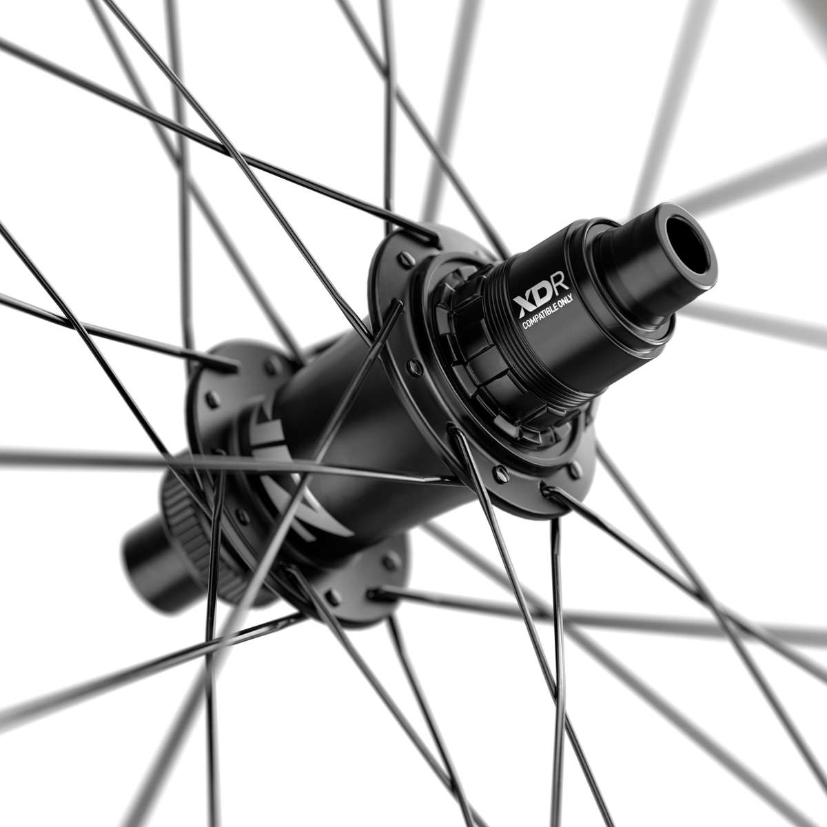 Achterwiel ZIPP 404 S A1 Tubeless Ready (Center Lock) Zwart/Wit