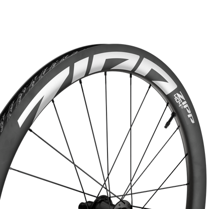 ZIPP 404 S A1 Tubeless Ready ratų pora (Center Lock) juoda/balta