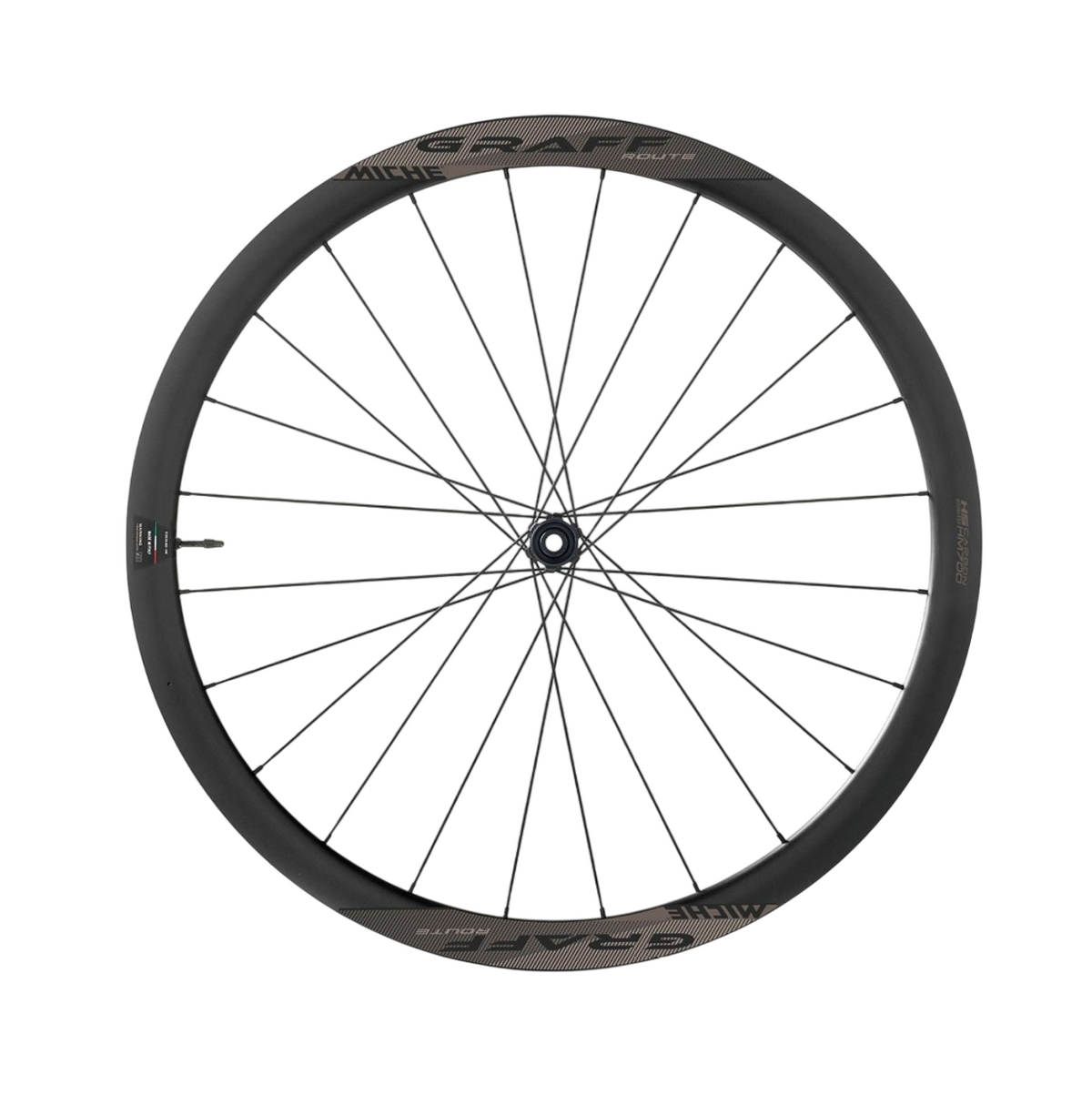Sada kol MICHE GRAFF CARBONE DISC Tubeless Ready (Center Lock)