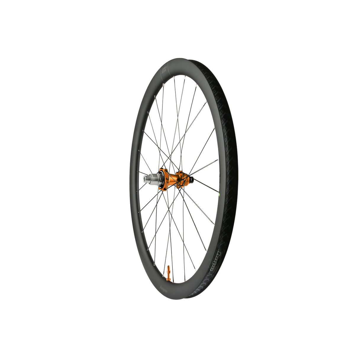 HOPE RX40 700C baghjul i carbon med orange Pro 5-nav