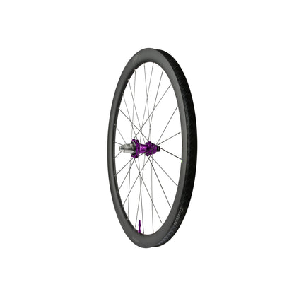 HOPE RX40 700C carbonbaghjul med lilla Pro 5-nav