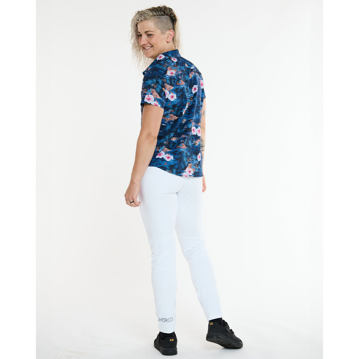 Technisch Hemd DHARCO TECH PARTY OASIS Dames Blauw