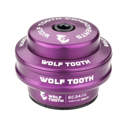 Górna Misa do Zewnętrznego Zestawu Sterów WOLF TOOTH PERFORMANCE 1"1/8 EC34 Stack 16 mm Fioletowy