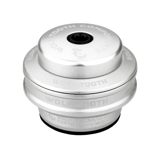 Górna Miseczka do Zewnętrznego Zestawu Sterowania WOLF TOOTH PERFORMANCE 1"1/8 EC34 Stack 16 mm Srebrna