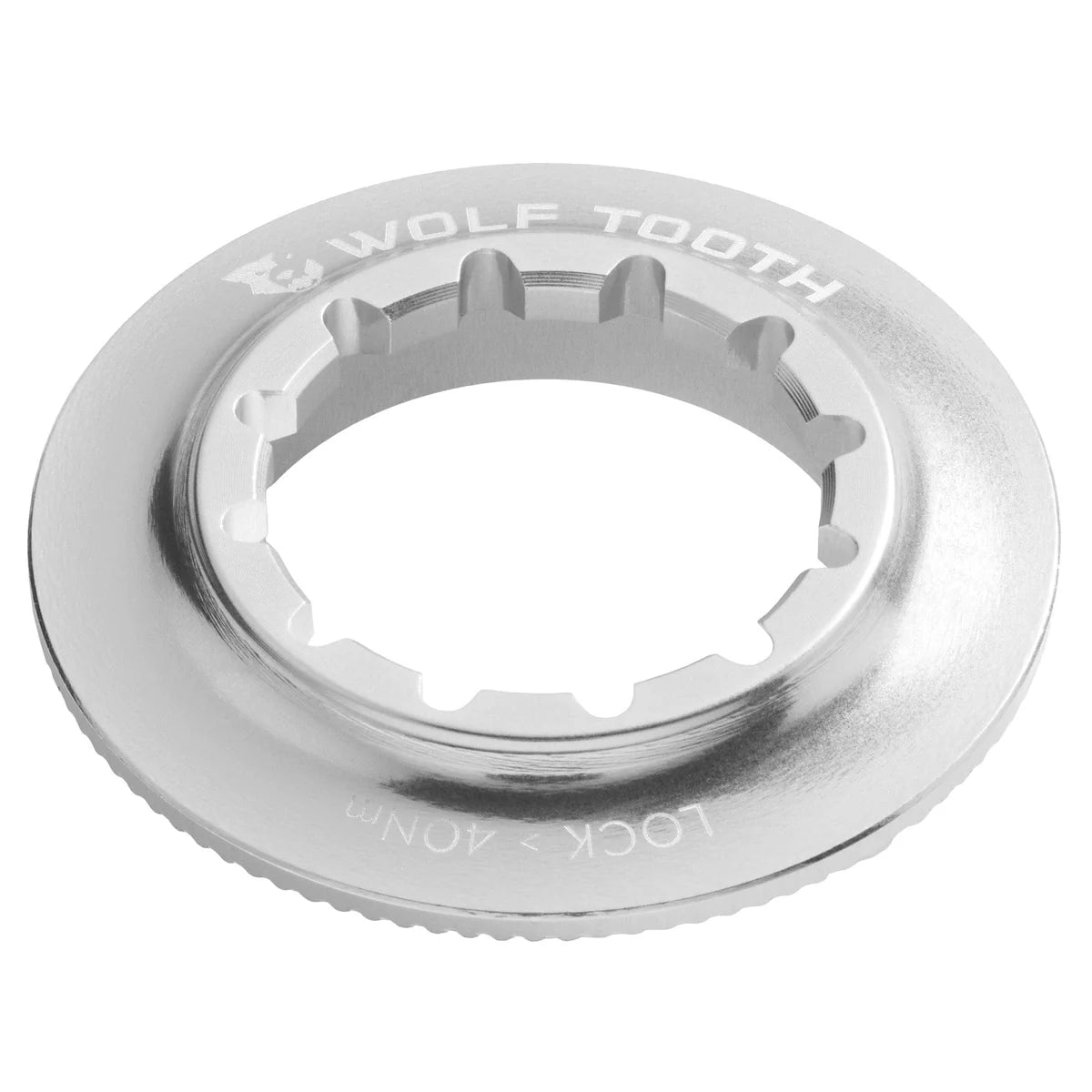 Intern Centerlock-møtrik WOLF TOOTH Sølv