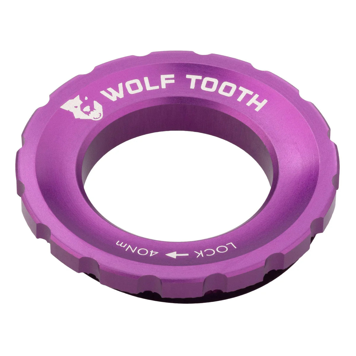 Externe Centerlock-moer WOLF TOOTH Paars