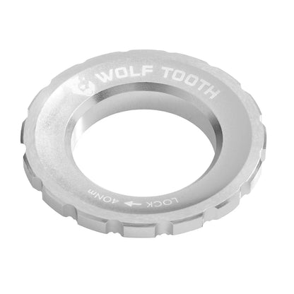 WOLF TOOTH Väline Centerlock Mutter Hõbedane