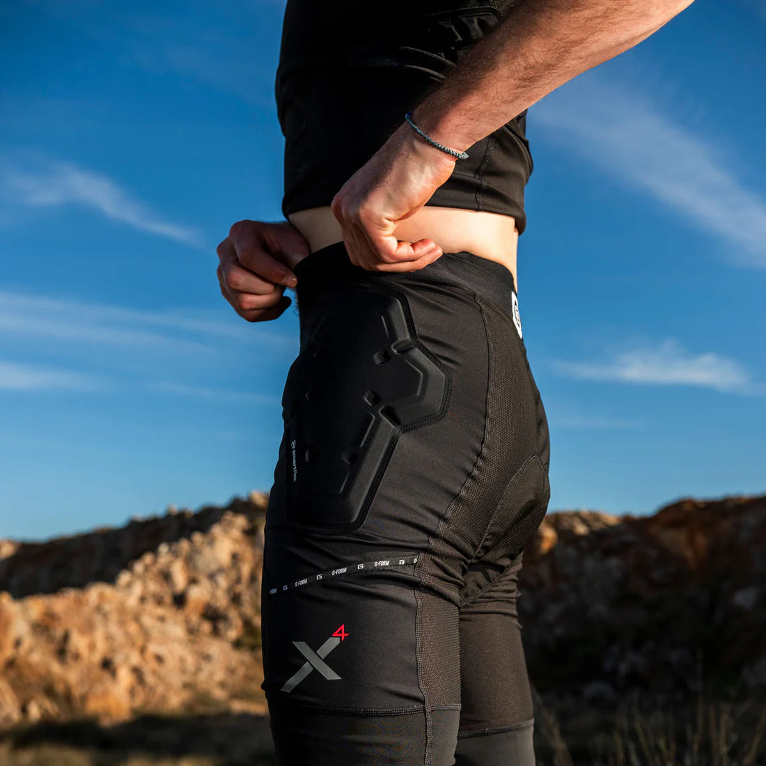 G-FORM PRO-X4 Protection Short Black