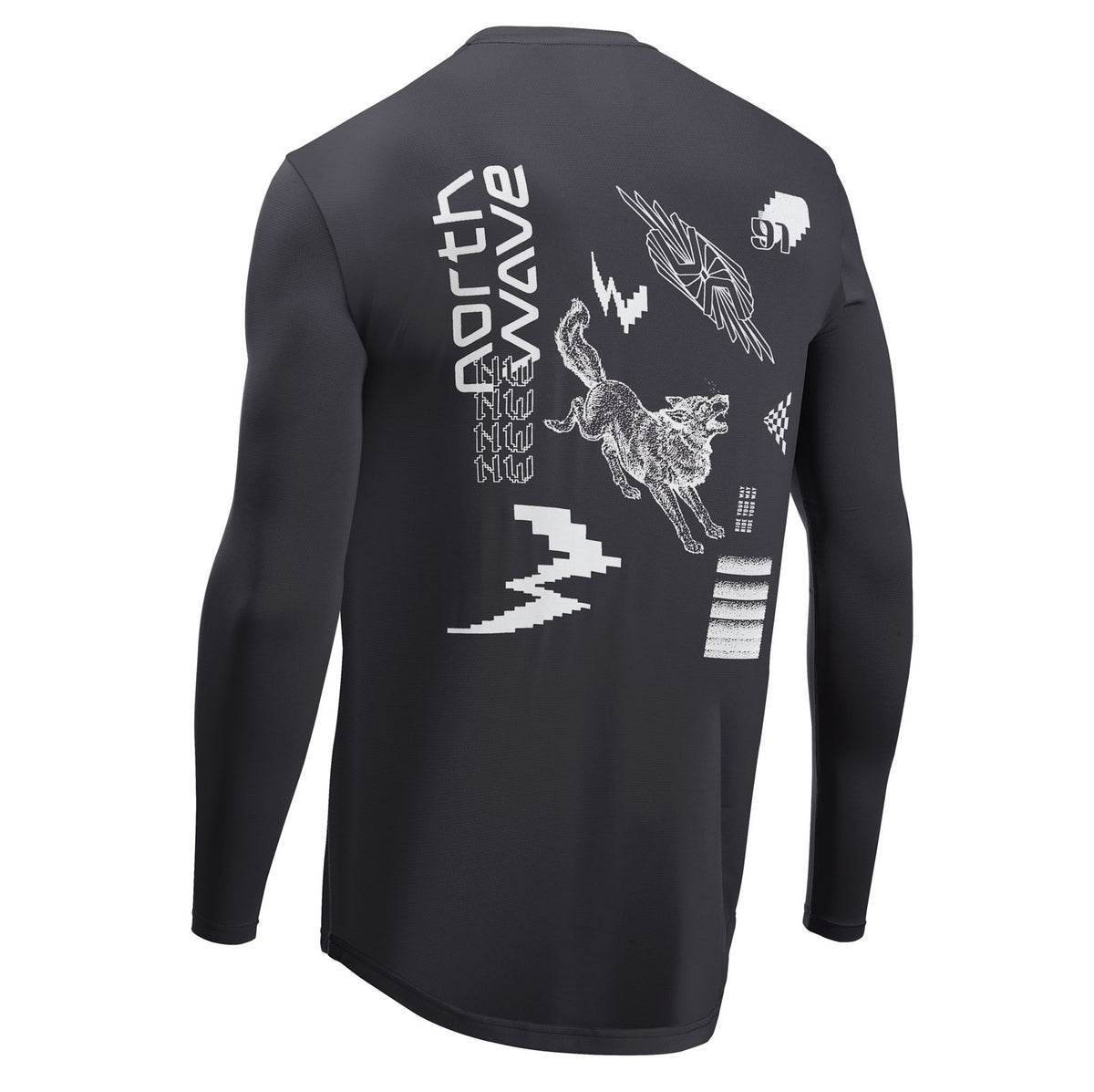 Trøje NORTHWAVE XTRAIL Lange Ærmer Sort