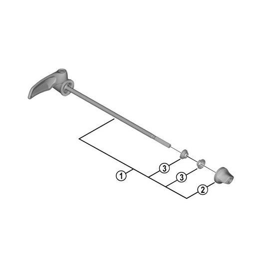 Baghjulsspænde SHIMANO DURA-ACE WH-R9100