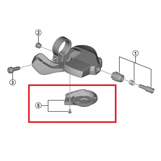 Lower Cover for SHIMANO CUES SL-U4000 Left Gear Shifter