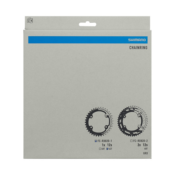 Μονό Πλατό 12V SHIMANO GRX RX820 110mm