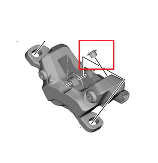 Kryt odvzdušňovacího šroubu SHIMANO BR-R9270/8170/7170