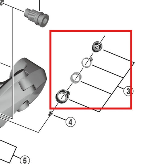 Śruba Zaciskowa Linki Tylnej Przerzutki SHIMANO RD-R8000/RX820/RX810/RX812/RX800/RX822
