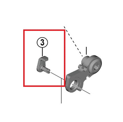 Průchodka kabelu SHIMANO RD-R7150/RX825/R8150