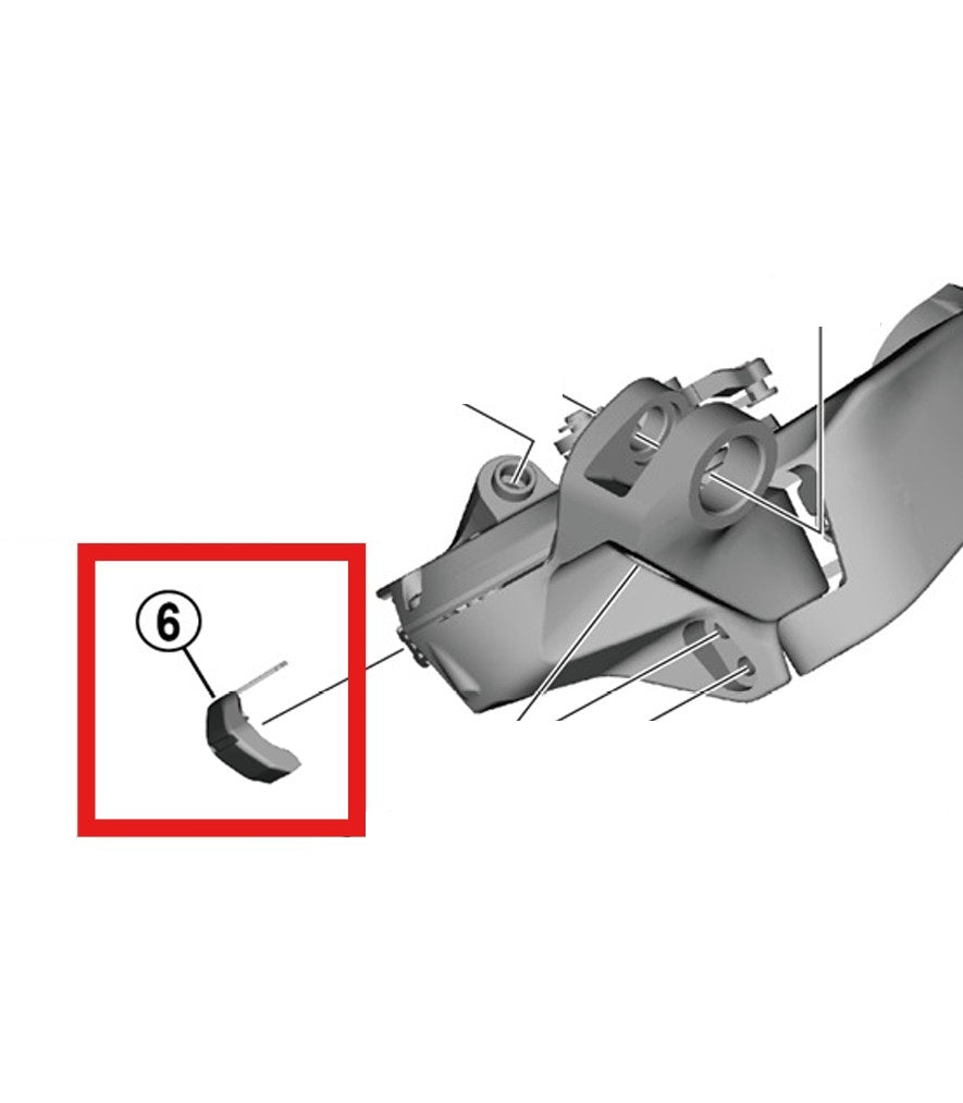 SHIMANO RD-R8150/7150/RX825 Charging Port Cover