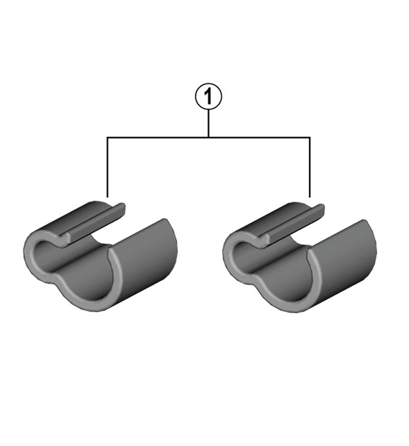 SHIMANO EW-WU111 Cable Clips (2 pieces)