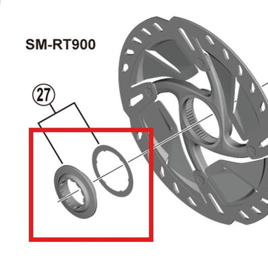 Utahovací Matice Center Lock SHIMANO Interní SM-RT900