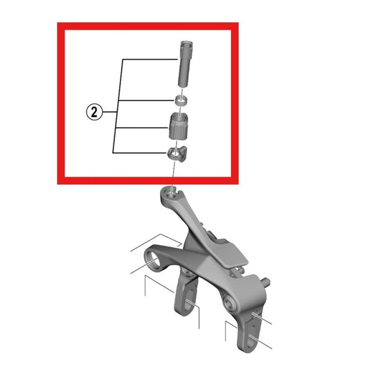 SHIMANO BR-R7000/7010 Cable Tension Screw