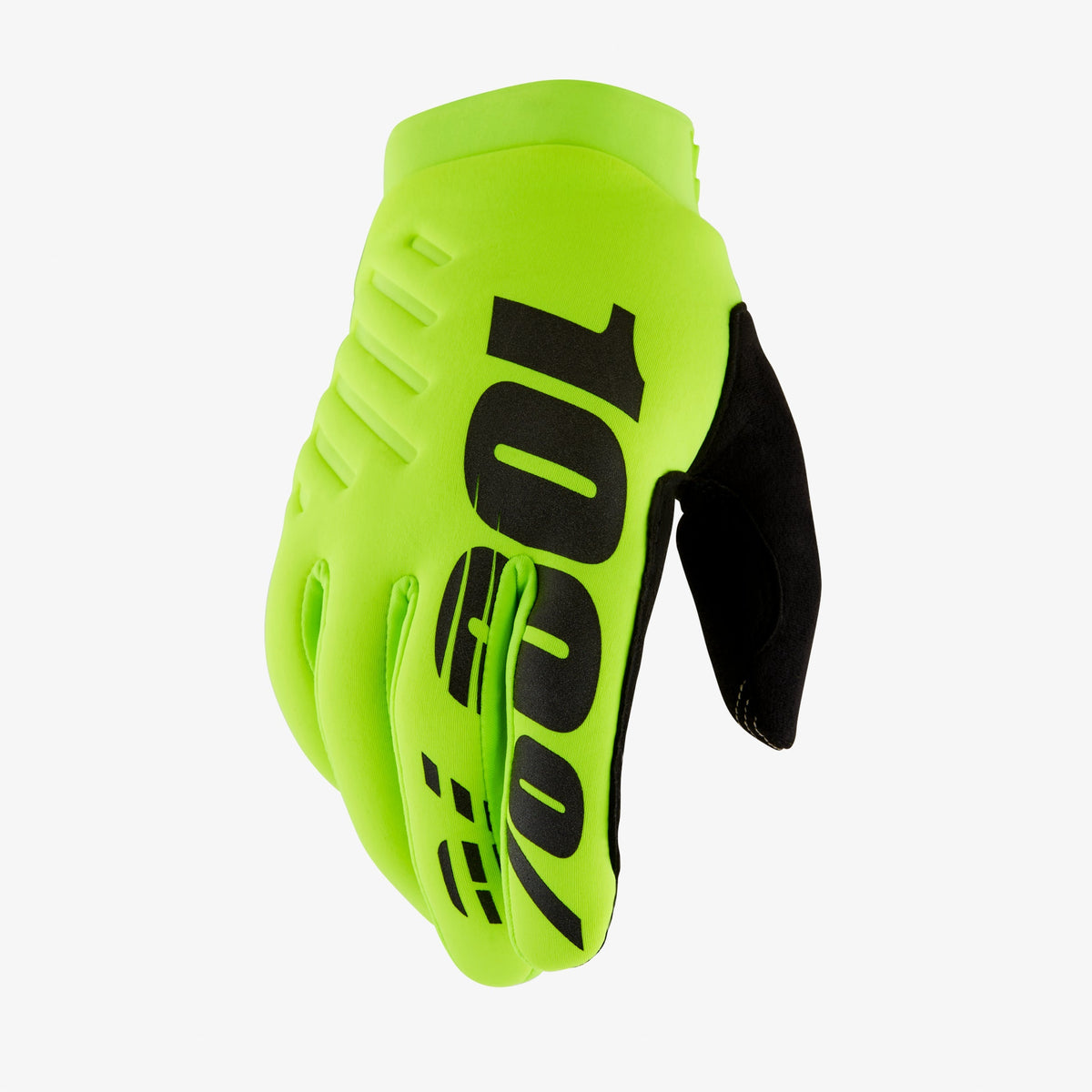100% BRISKER Youth Gloves - Yellow/Black