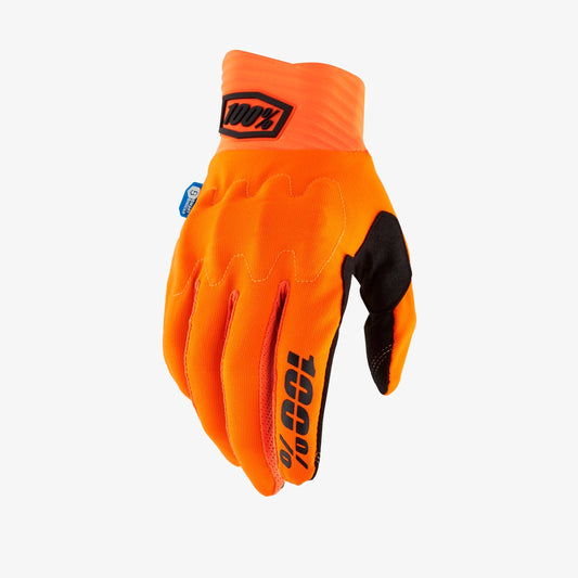 Rukavice 100% COGNITO SMART SHOCK oranžové