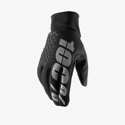 Rukavice 100% HYDROMATIC BRISKER černé/šedé