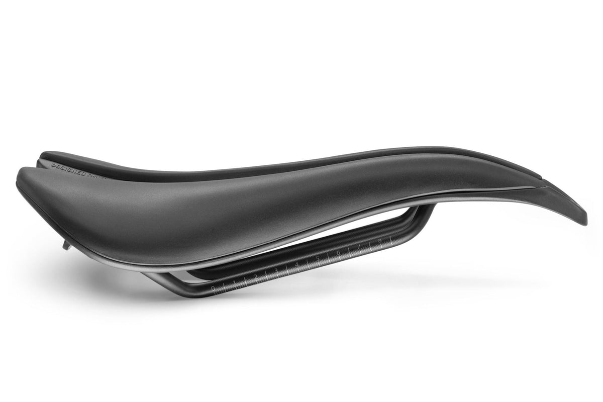 SMP EVO Saddle Stainless Steel Rails Black