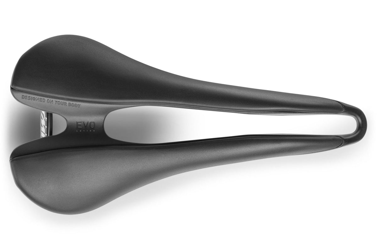 SMP EVO Saddle Stainless Steel Rails Black