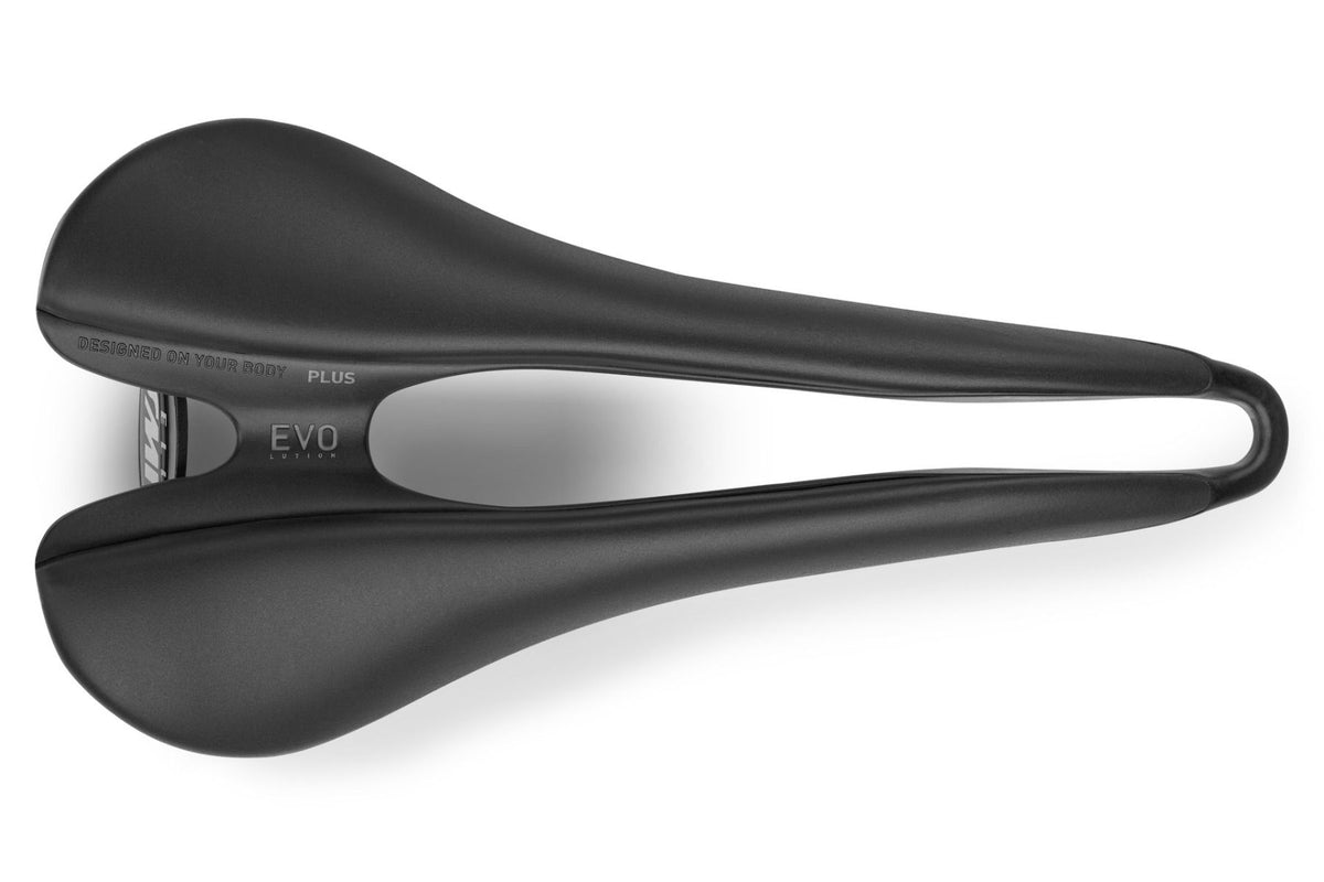 Σέλα SMP EVO PLUS Πλάτος 140mm Ράγες Inox Μαύρη