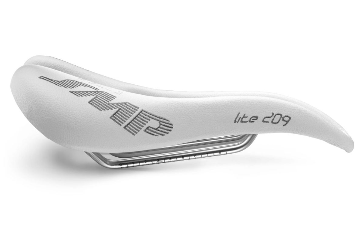Selle SMP LITE 209 Width 139mm Stainless Steel Rails White