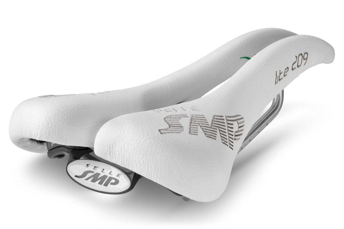 Selle SMP LITE 209 Width 139mm Stainless Steel Rails White