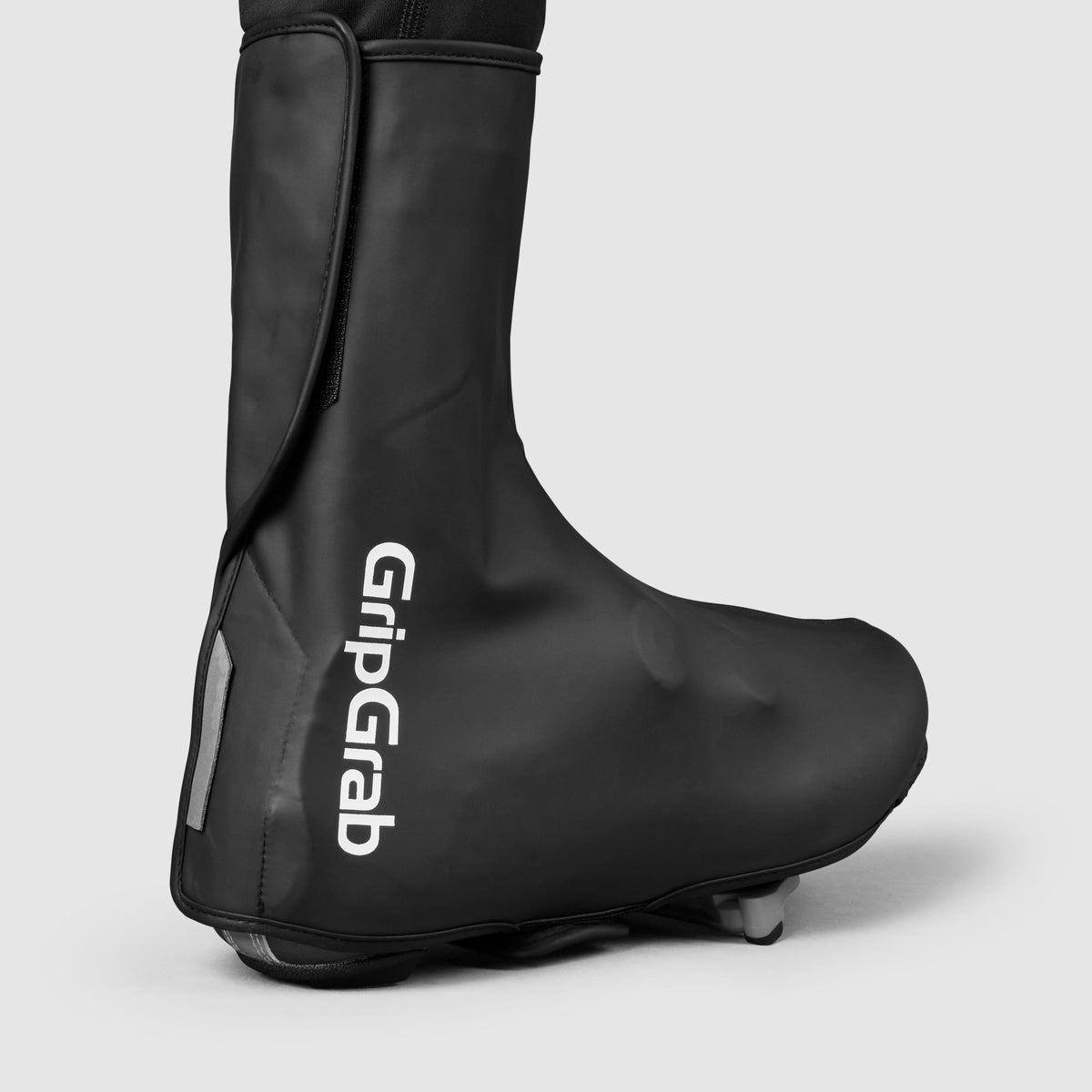 Czarne wodoodporne ochraniacze na buty szosowe GRIPGRAB RIDE 2 WATERPROOF ROAD