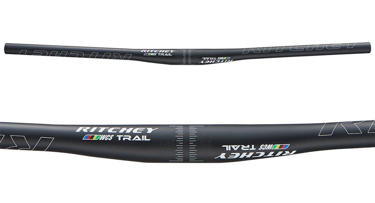 Styr RITCHEY WCS TRAIL 9D Fladt 760mm Sort