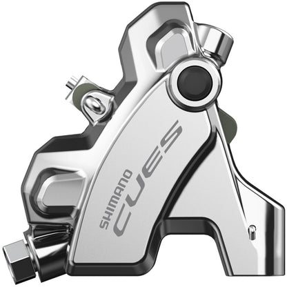 Hydraulinen SHIMANO CUES BR-U6030 Flat Mount -takajarrusatula - Polish Silver -erikoisversio