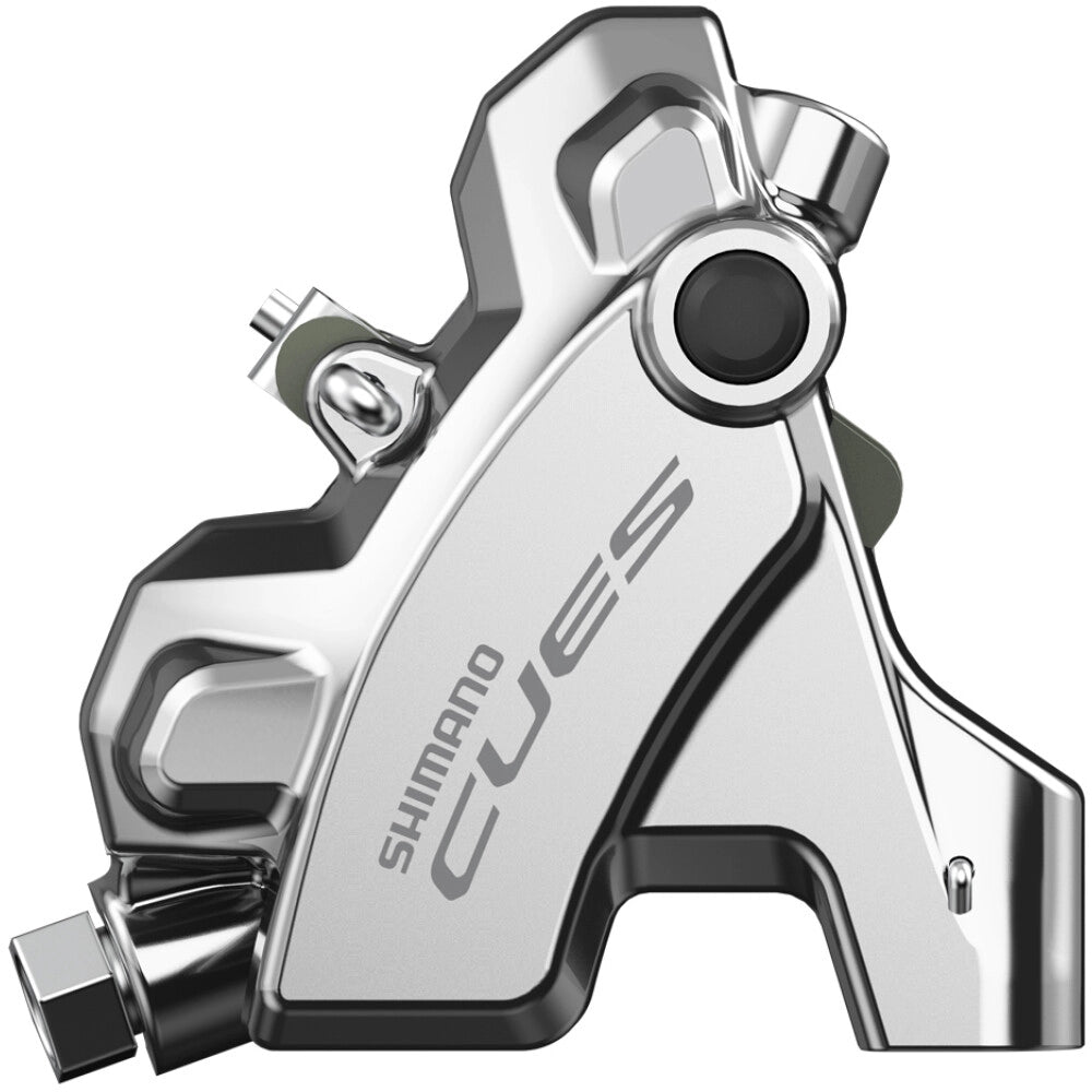 SHIMANO CUES BR-U6030 Hydraulic Front Brake Caliper Flat Mount - Polish Silver Edition