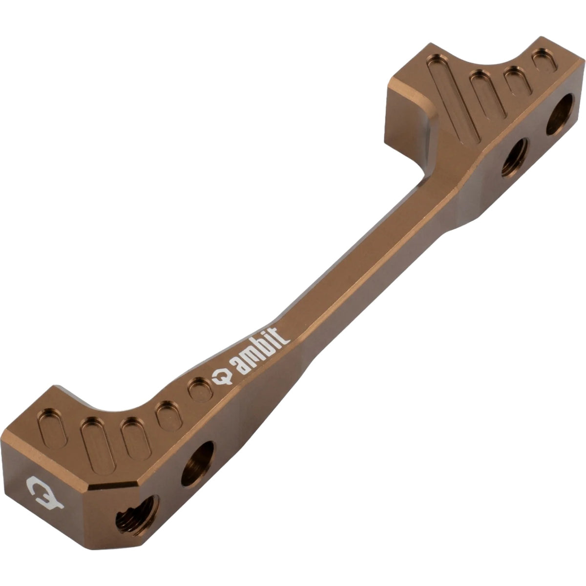 Adapter til bremsekaliber for/bag PM/PM AMBIT +40 mm brun
