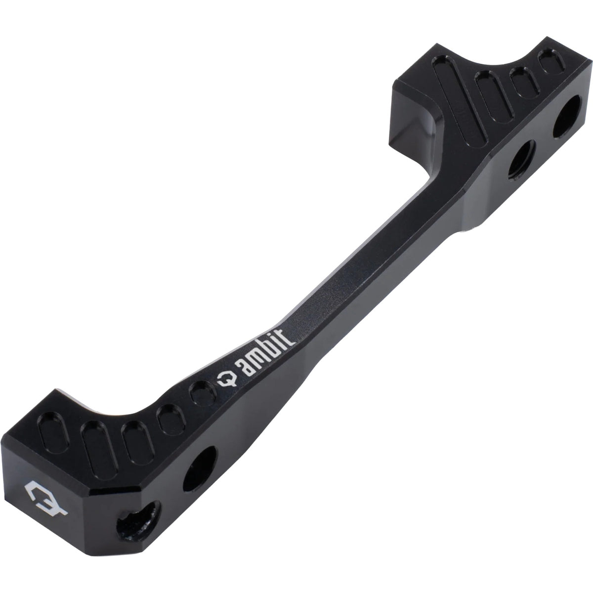 Adaptér předního/zadního brzdového třmenu PM/PM AMBIT +40 mm, černý