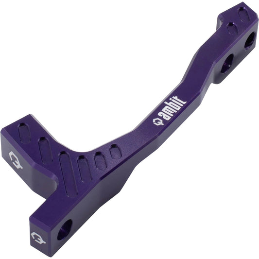 Adapter prednje/stražnje kočione čeljusti PM/PM AMBIT +20 mm (140–160 mm), ljubičasti