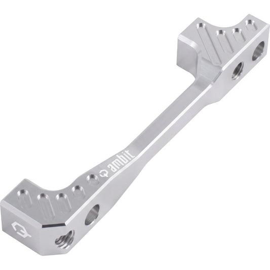 Adapter prednje / stražnje kočne čeljusti PM/PM AMBIT +40 mm, srebrni