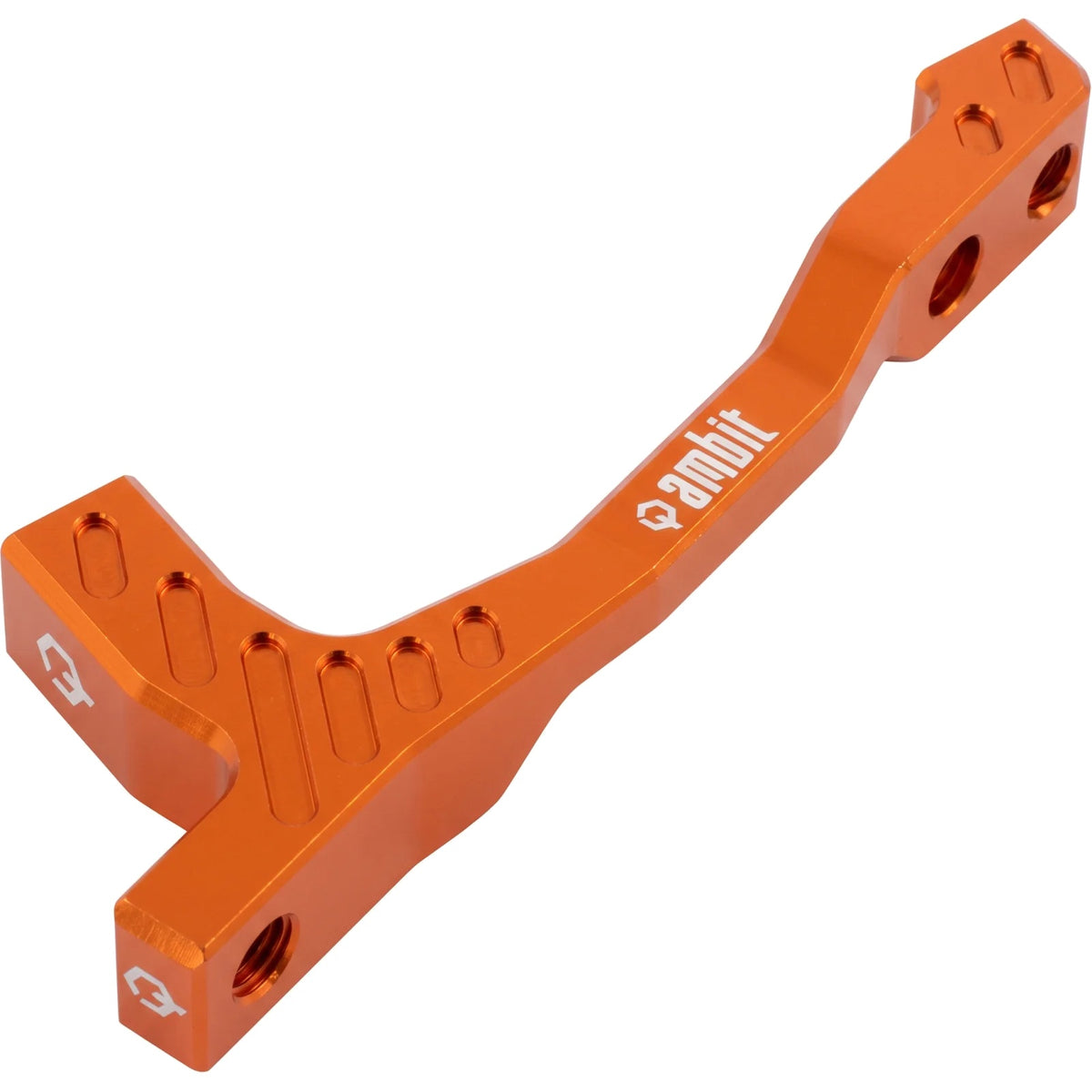 Bremsekaliberadapter til for- og baghjul PM/PM AMBIT +20 mm (140–160 mm) orange