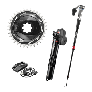 ROCKSHOX FLIGHT ATTENDANT CHARGER SID SL + ISOSTRUT + PM 34 Tanden Upgrade kit voor Trek Supercaliber 9.9 XX Gen 2